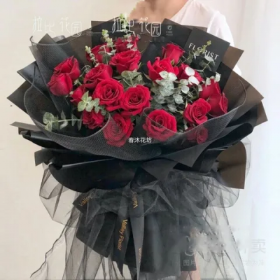 【你是我的女人】520花束红玫瑰19朵花束礼物送爱人送女友