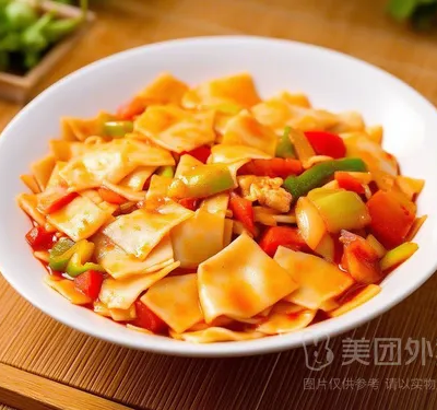 炒大肉面片