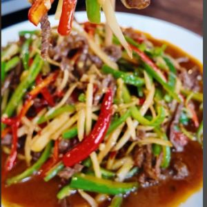 火爆牛肉